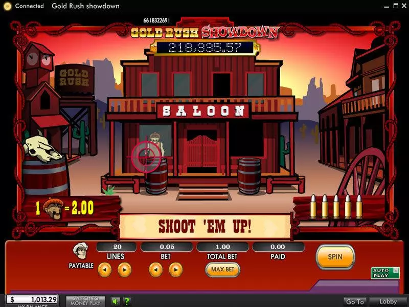 Gold Rush Showdown 888 Slot Game released in   - Second Screen Game