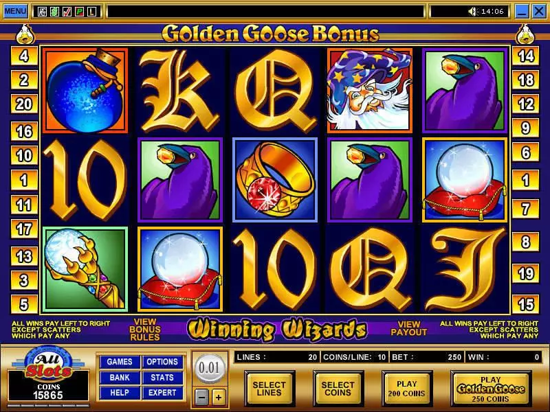 Golden Goose - Winning Wizards Microgaming Slot Game released in   - Free Spins