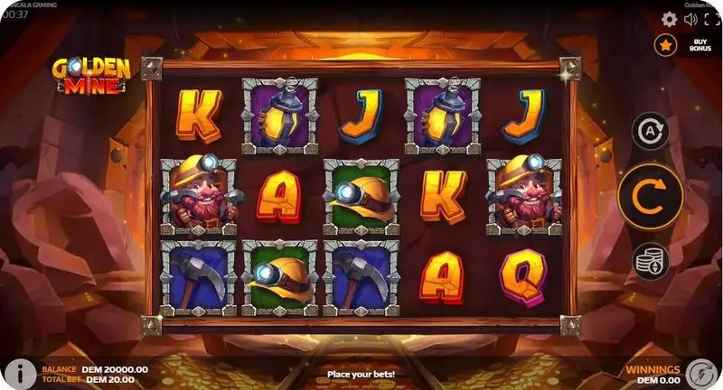 Golden Mine Mancala Gaming Slot Game released in August 2024 - 