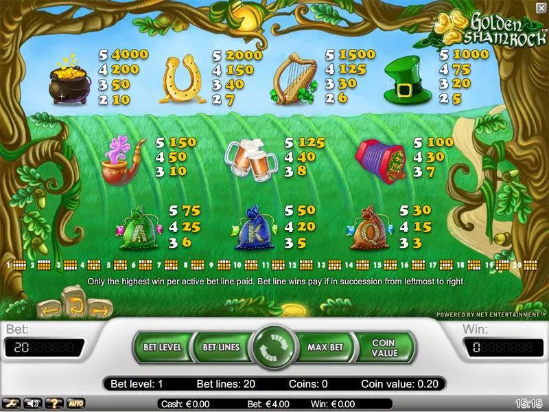Golden Shamrock NetEnt Slot Game released in   - Free Spins