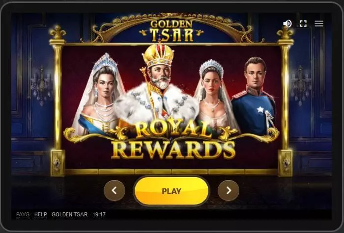 Golden Tsar Red Tiger Gaming Slot Game released in November 2020 - Free Spins
