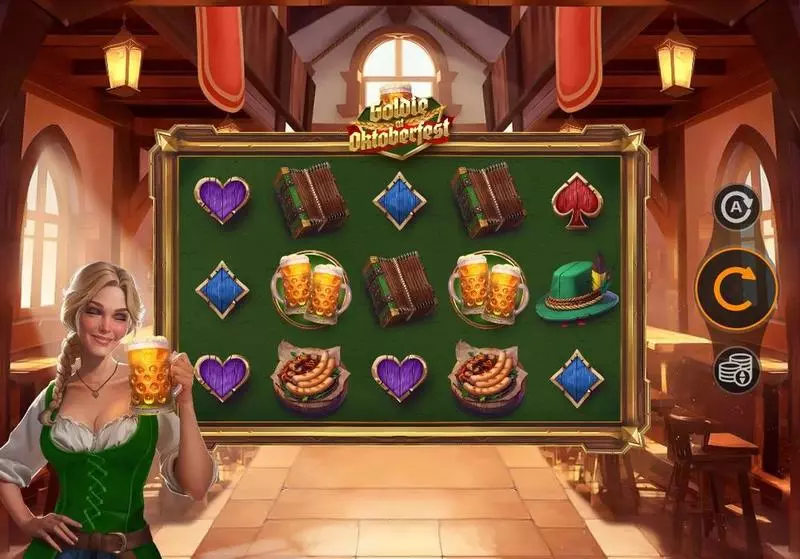 Goldie at Oktoberfest Mancala Gaming Slot Game released in September 2024 - Re-Spin