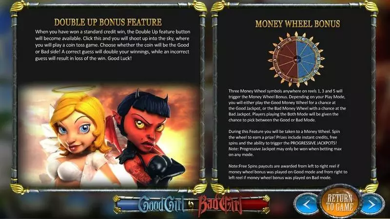 Good Girl, Bad Girl BetSoft Slot Game released in   - Second Screen Game