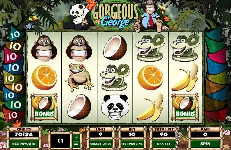 Gorgeous George Parlay Slot Game released in   - Second Screen Game