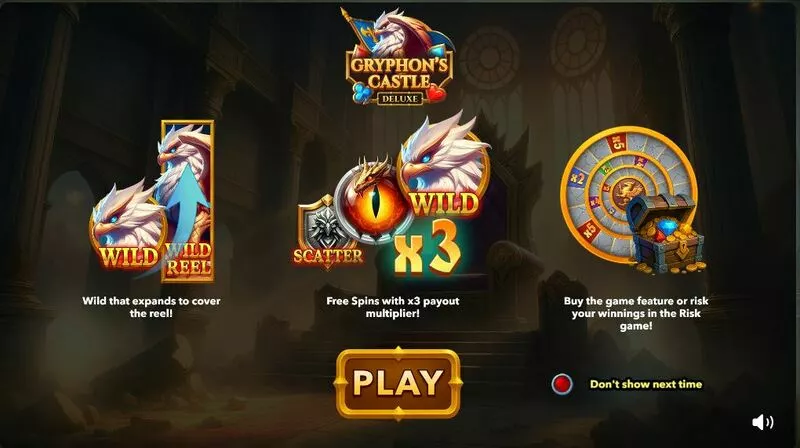 Gryphon`s Castle Deluxe Mascot Gaming Slot Game released in November 2025 - Buy FeatureFree Spins