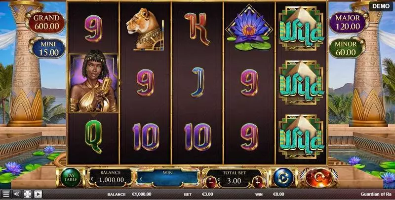 Guardian of Ra Red Rake Gaming Slot Game released in March 2022 - Locked Spins