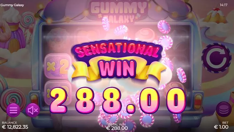 Gummy Galaxy Armadillo Studios Slot Game released in March 2024 - 