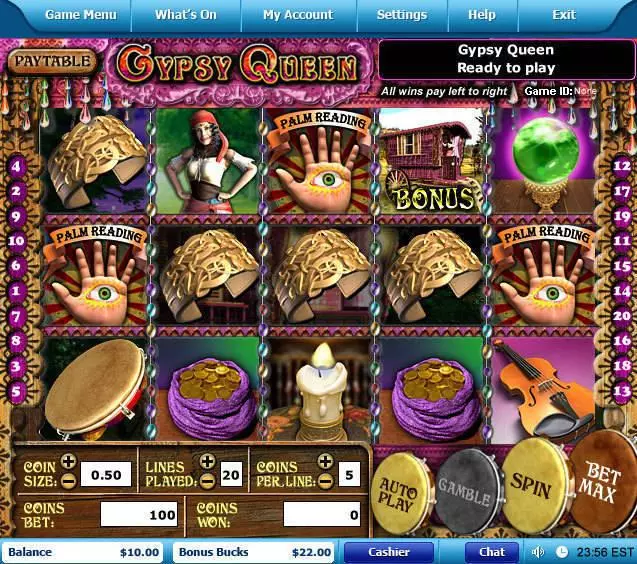 Gypsy Queen Leap Frog Slot Game released in   - Free Spins