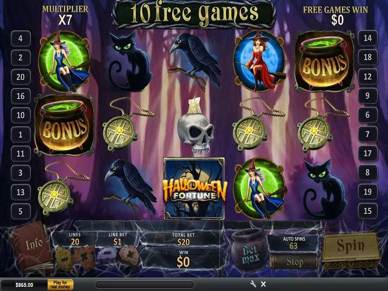 Halloween Fortune PlayTech Slot Game released in   - Free Spins