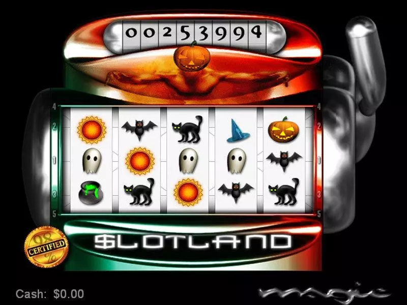 Halloween Magic Slotland Software Slot Game released in   - 