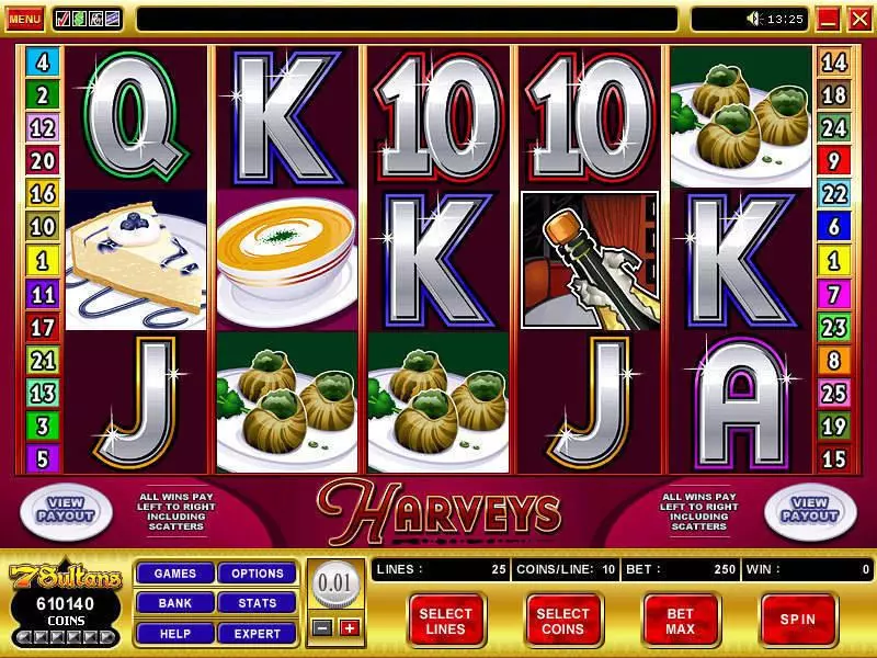 Harveys Microgaming Slot Game released in   - Free Spins