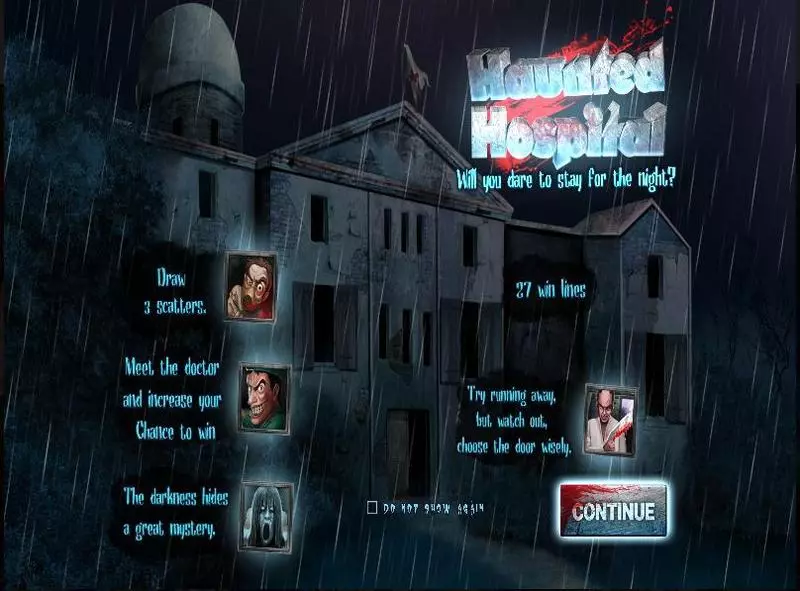Haunted Hospital Wazdan Slot Game released in May 2017 - Free Spins