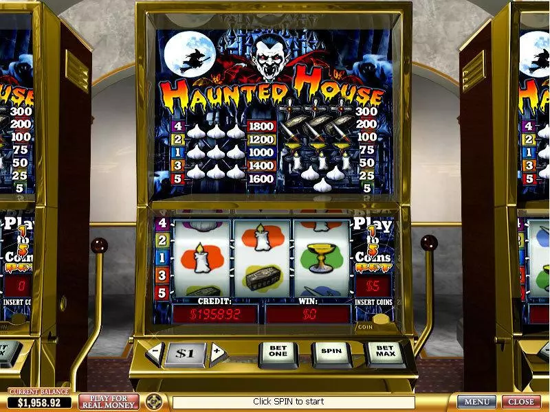Haunted House PlayTech Slot Game released in   - 