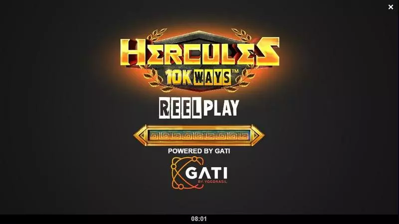 Hercules 10K WAYS ReelPlay Slot Game released in September 2023 - Free Spins