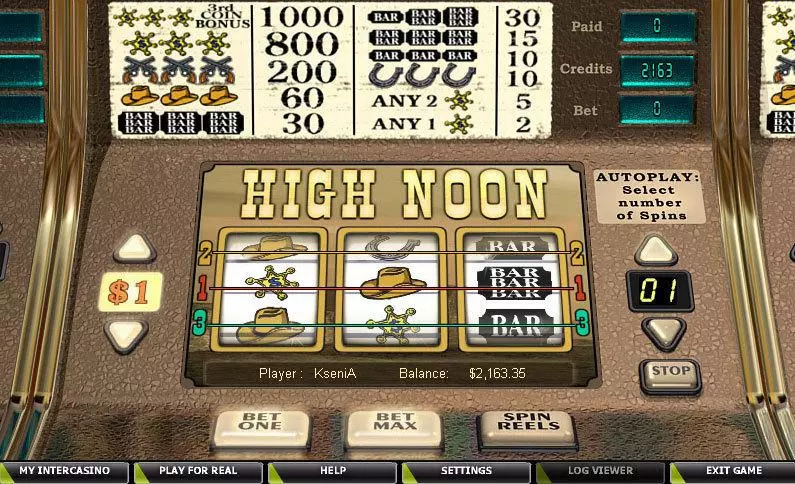 High Noon CryptoLogic Slot Game released in   - 