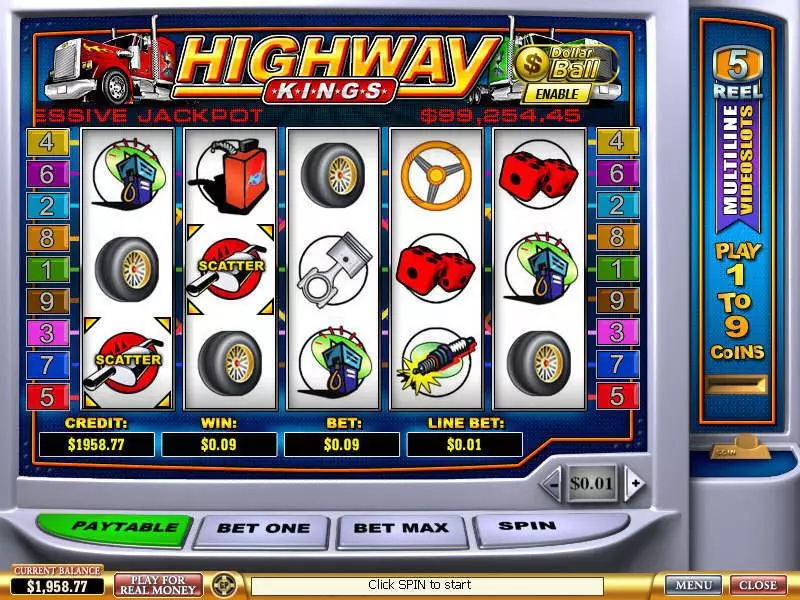 Highway Kings PlayTech Slot Game released in   - Second Screen Game