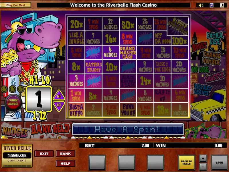 HipHopopotamus Microgaming Slot Game released in   - Second Screen Game