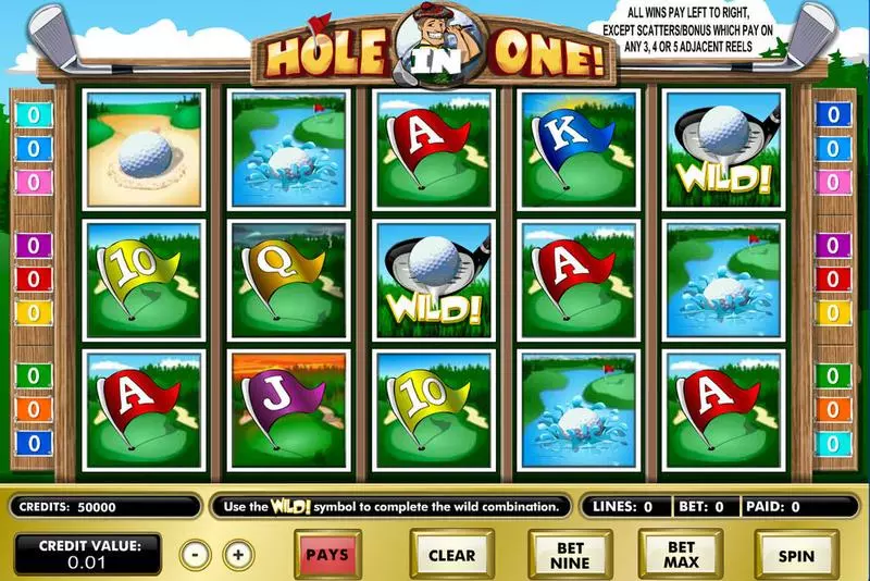 Hole In One! Amaya Slot Game released in   - Second Screen Game