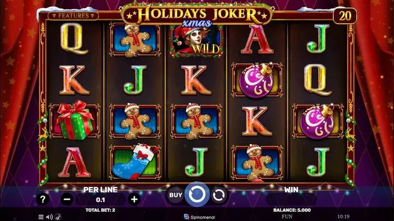 Holidays Joker – Xmas Spinomenal Slot Game released in December 2023 - Re-Spin