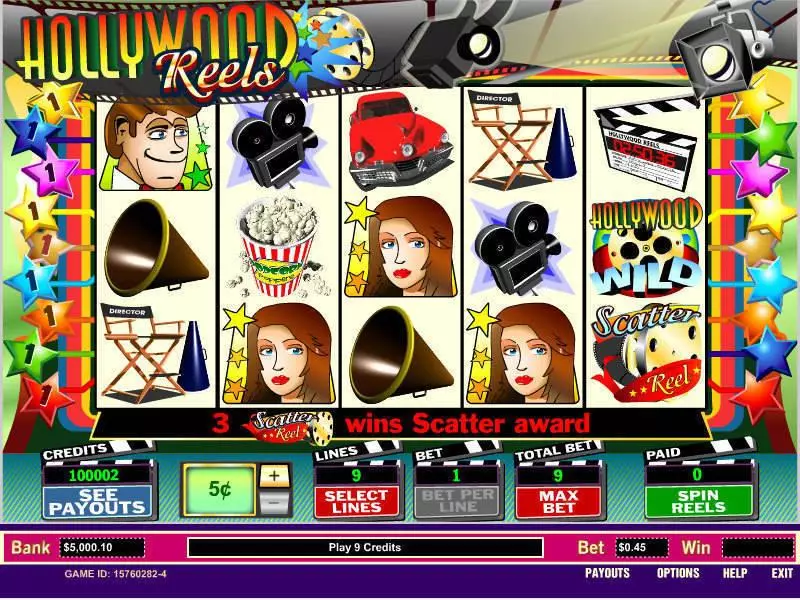 Hollywood Reels Parlay Slot Game released in   - Second Screen Game