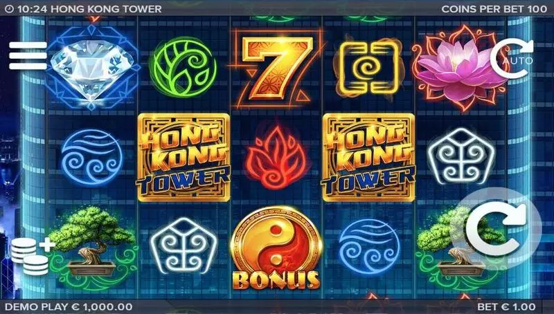 Hong Kong Tower Elk Studios Slot Game released in April 2017 - Wheel of Fortune