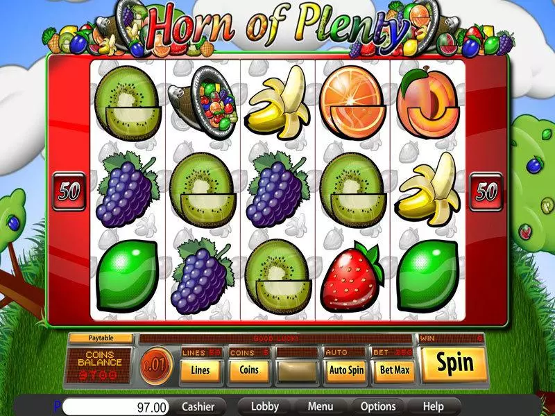 Horn of Plenty Saucify Slot Game released in   - Free Spins