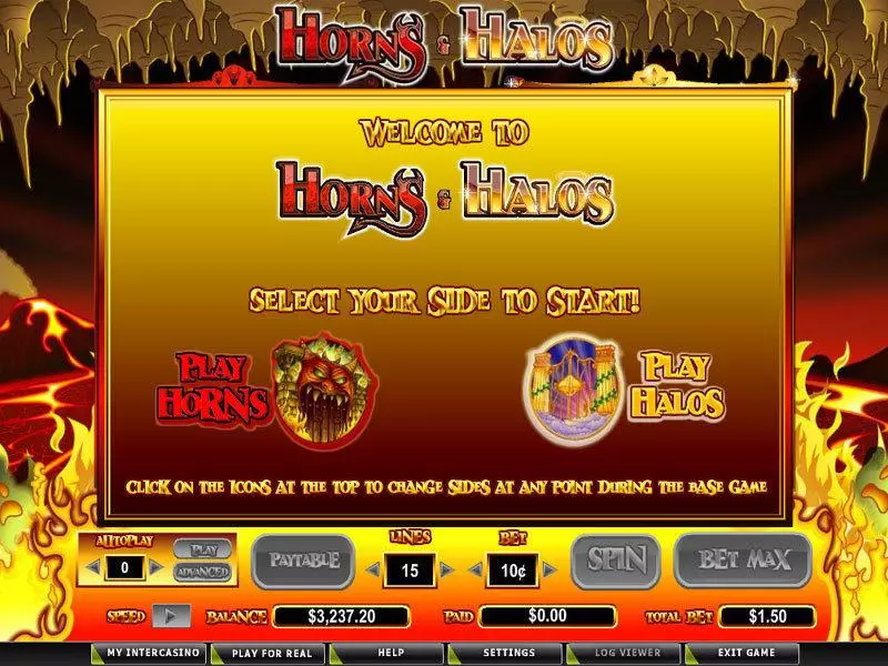 Horns and Halos CryptoLogic Slot Game released in   - Free Spins
