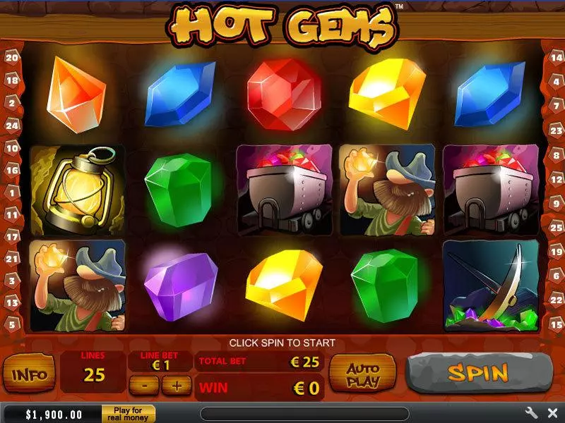 Hot Gems PlayTech Slot Game released in   - Free Spins