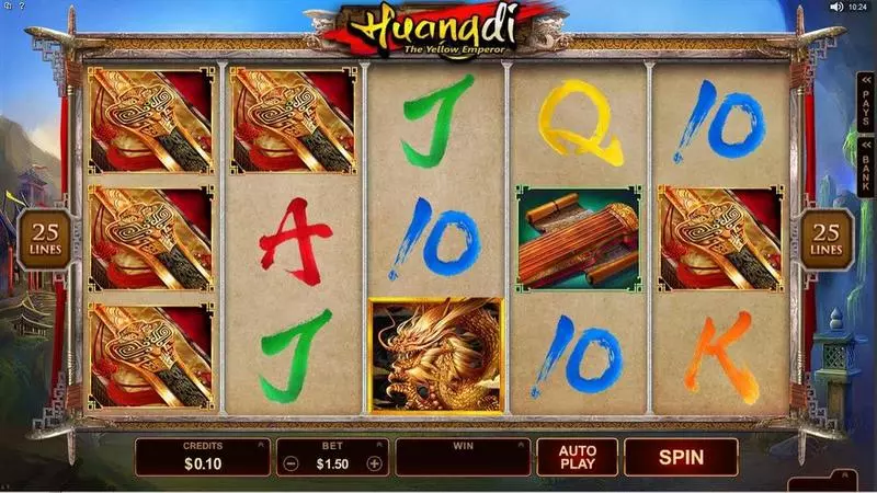 Huangdi - The Yellow Emperor Microgaming Slot Game released in January 2017 - Free Spins