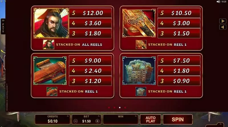 Huangdi - The Yellow Emperor Microgaming Slot Game released in January 2017 - Free Spins