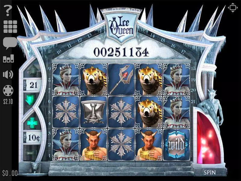 Ice Queen Slotland Software Slot Game released in   - Second Screen Game