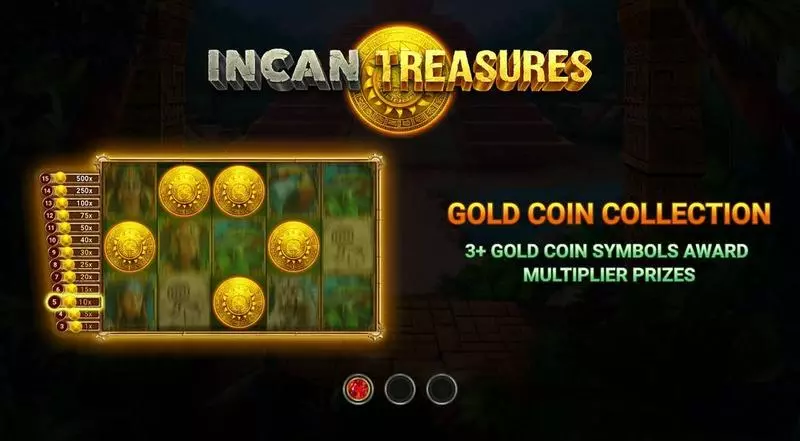 Incan Treasures Wizard Games Slot Game released in February 2024 - Free Spins