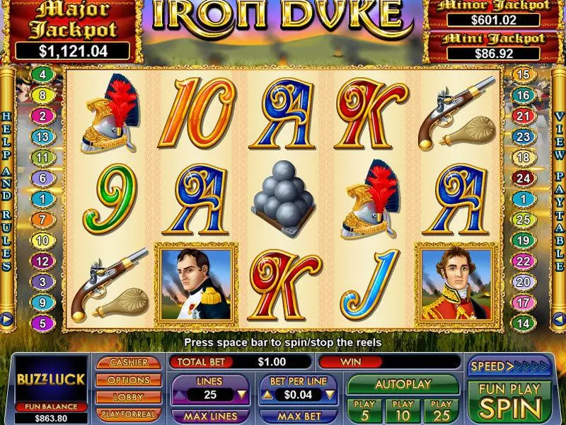 Iron Duke NuWorks Slot Game released in   - Free Spins