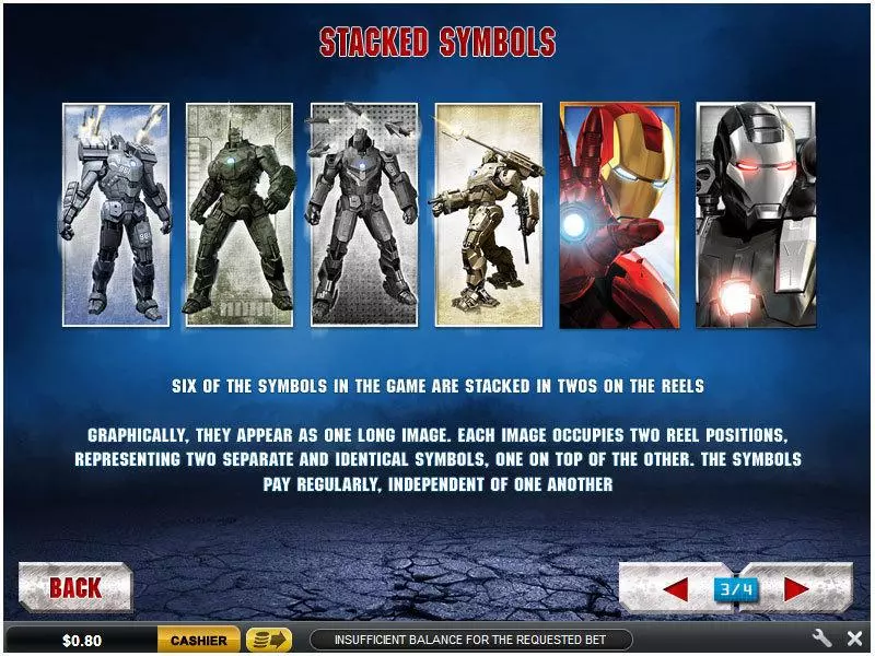 Iron Man 2 50 Line PlayTech Slot Game released in   - Jackpot bonus game
