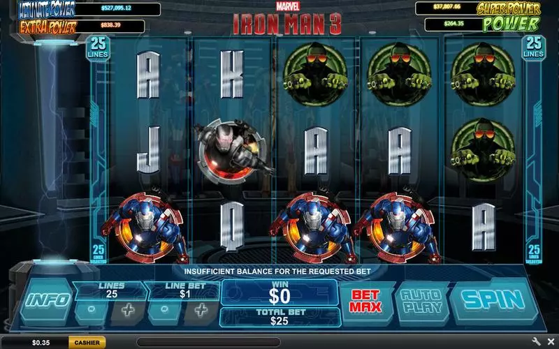 Iron Man 3 PlayTech Slot Game released in   - Multi Level
