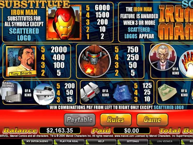 Iron Man CryptoLogic Slot Game released in   - Second Screen Game