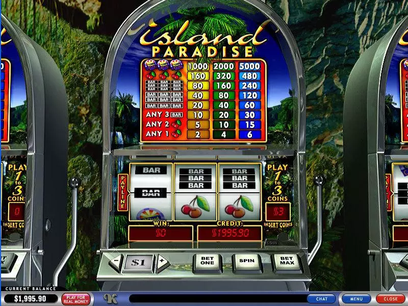 Island Paradise PlayTech Slot Game released in   - 