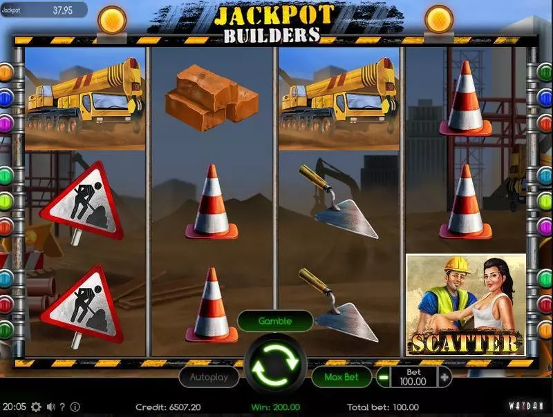 Jackpot Builders Wazdan Slot Game released in May 2017 - Free Spins