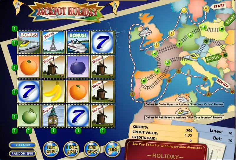 Jackpot Holiday Amaya Slot Game released in   - Multi Level