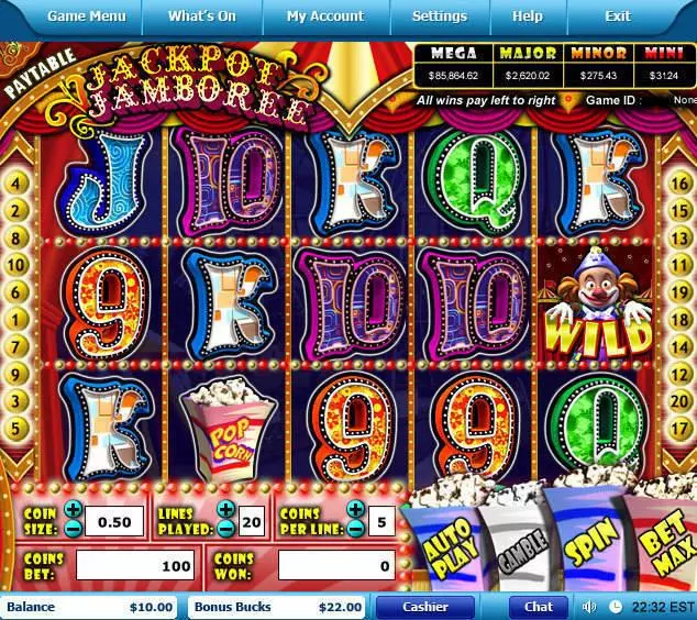Jackpot Jamboree Leap Frog Slot Game released in   - Free Spins