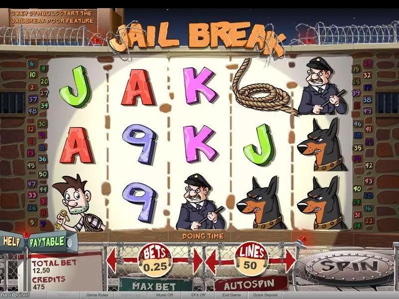Jail Break bwin.party Slot Game released in   - Free Spins