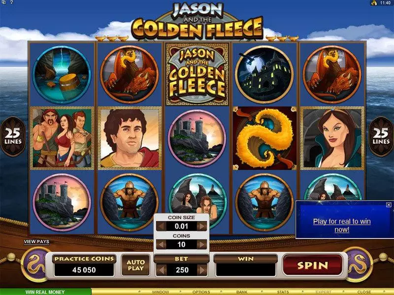 Jason and the Golden Fleece Microgaming Slot Game released in   - Free Spins