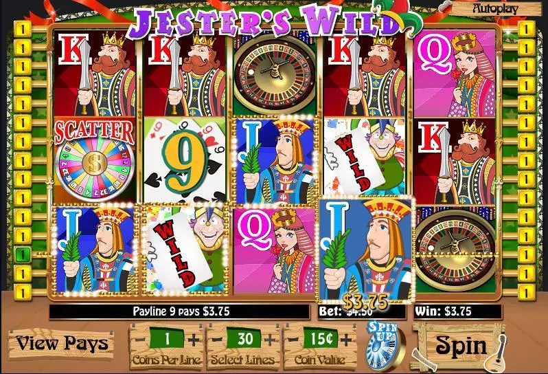 Jester's Wild WGS Technology Slot Game released in   - Free Spins