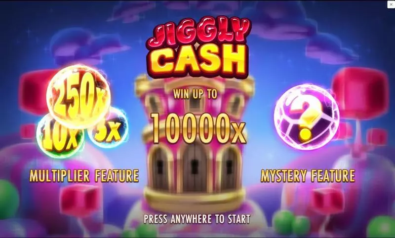 Jiggly Cash Thunderkick Slot Game released in April 2023 - Multipliers