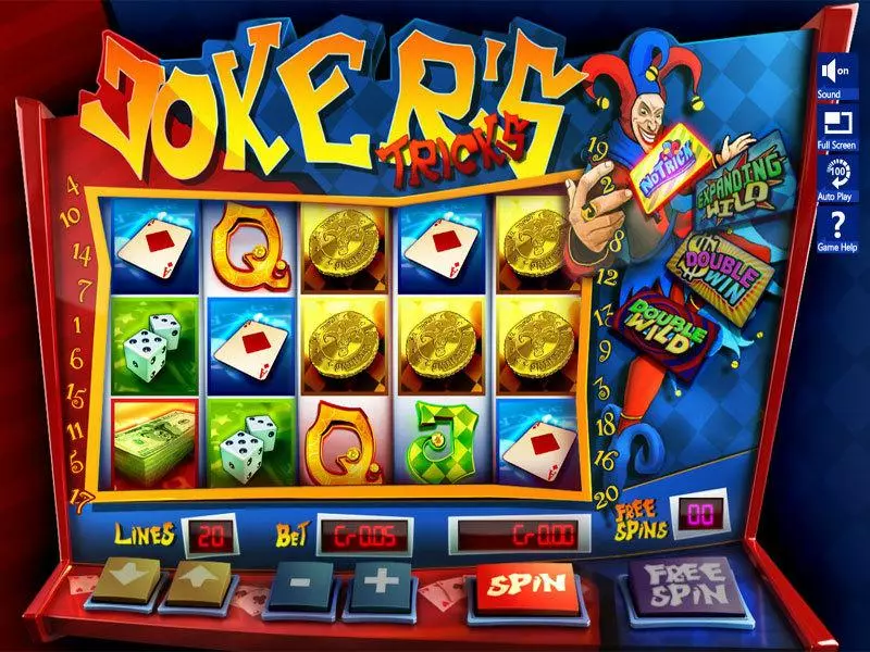 Jokers Tricks Slotland Software Slot Game released in   - Free Spins