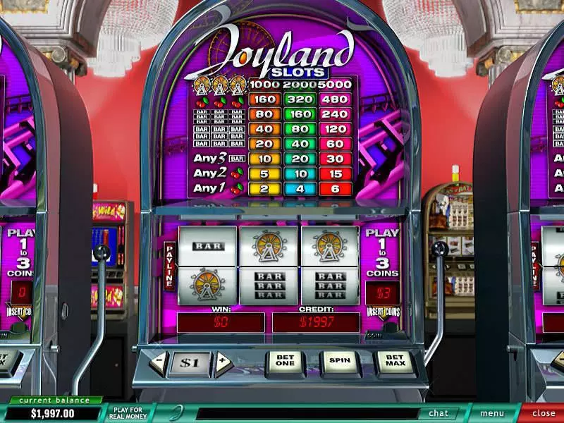 Joyland PlayTech Slot Game released in   - 