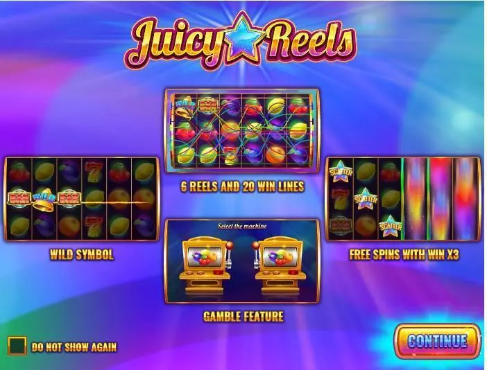 Juicy Reels Wazdan Slot Game released in March 2019 - Free Spins