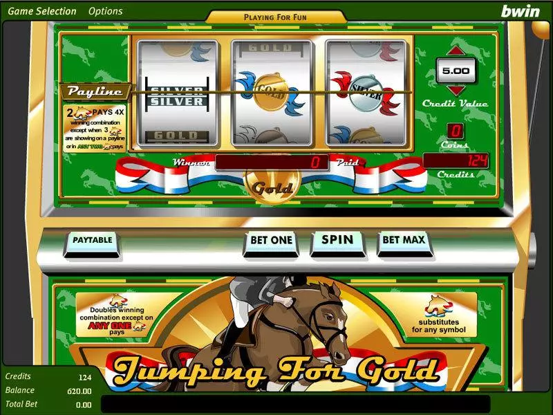 Jumping for Gold Amaya Slot Game released in   - 