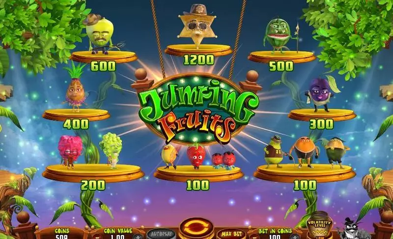 Jumping Fruits Wazdan Slot Game released in September 2017 - Nudge Reel