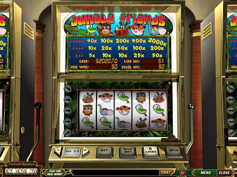 Jungle Friends PlayTech Slot Game released in   - 